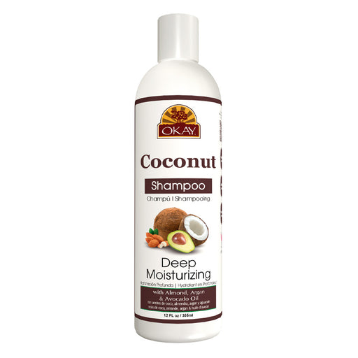 Champú Óleo de Coco Hidratante Profundo 12oz / 355 ml - Okay - 1