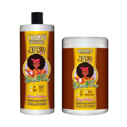 Pack Afro Boom: Champô 1000ml + Máscara 1000ml - Dona Flora - 1