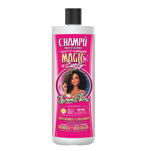 Pack Magic Curls: Champô 1000ml + Máscara Capilar 1000ml - Dona Flora - 2