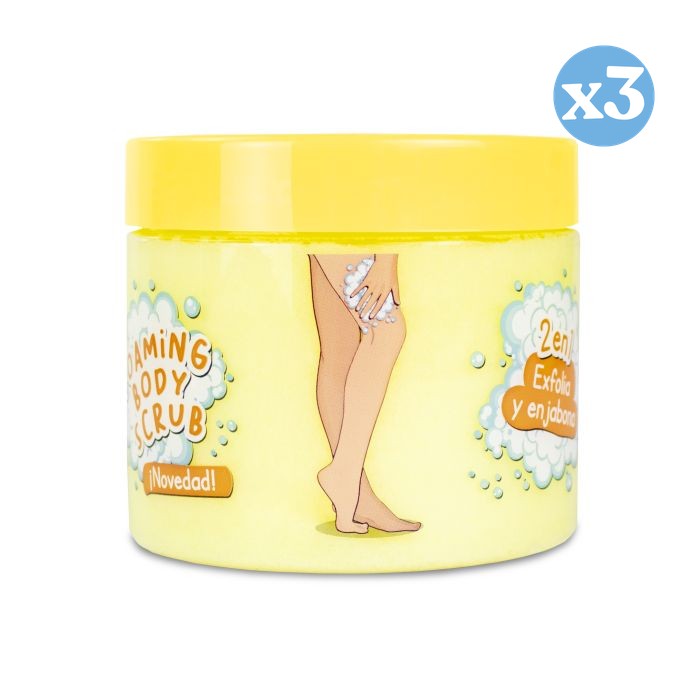 Pack 3x - Esfoliante Corporal 2 em 1 Abacaxi - The Fruit Company - 1