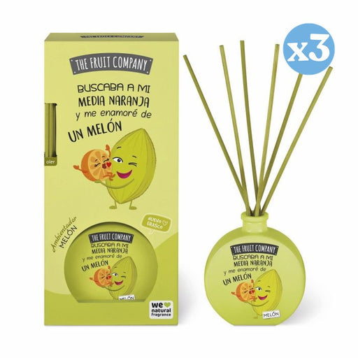 Pack 3x - Ambientador Mikado 40 ml - Melão - The Fruit Company - The Fruit Company - 1