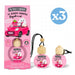 Pack 3x - Ambientador Carro 6,5 ml - Morango Creme - The Fruit Company - The Fruit Company - 2