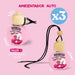 Pack 3x - Ambientador Carro 6,5 ml - Morango Creme - The Fruit Company - The Fruit Company - 3