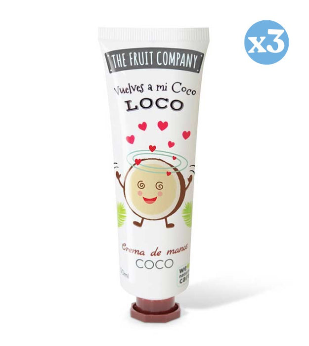 Pack 3x - CREME PARA AS MÃOS DE COCO TFC - The Fruit Company - 1