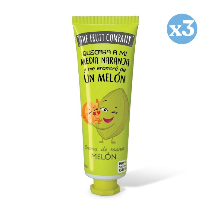 Pack 3x - Creme para as Mãos 50 ml - Melão - The Fruit Company - The Fruit Company - 1