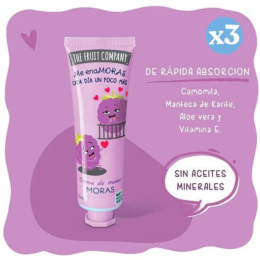 Pack 3x - CREME DE MÃOS MORAS TFC - The Fruit Company - 2