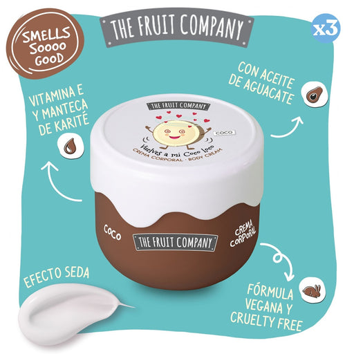 Pack 3x - Creme Corporal - Coco - The Fruit Company - The Fruit Company - 2