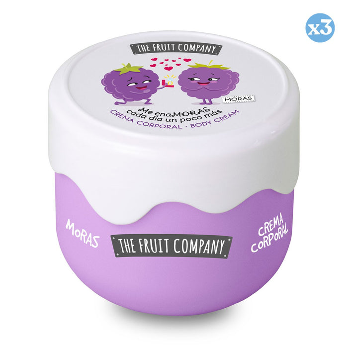 Pack 3x - CREME CORPORAL DE AMORAS 185 ML - The Fruit Company - 1