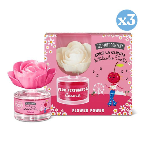Pack 3x - Flor Perfumada Cereja - The Fruit Company - The Fruit Company - 1