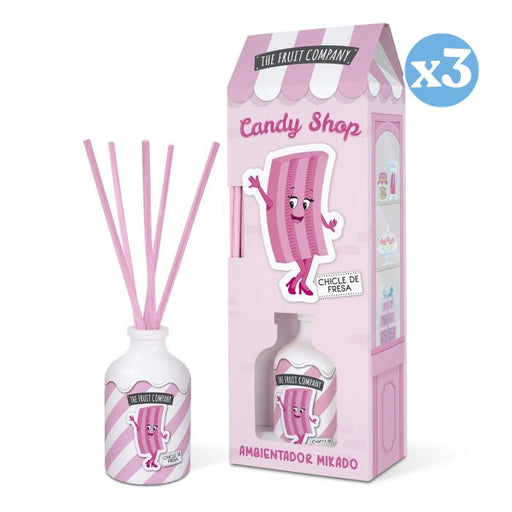 Pack 3x - Mikado Chiclete de Morango 40ml - Edição Candy - The Fruit Company - 1