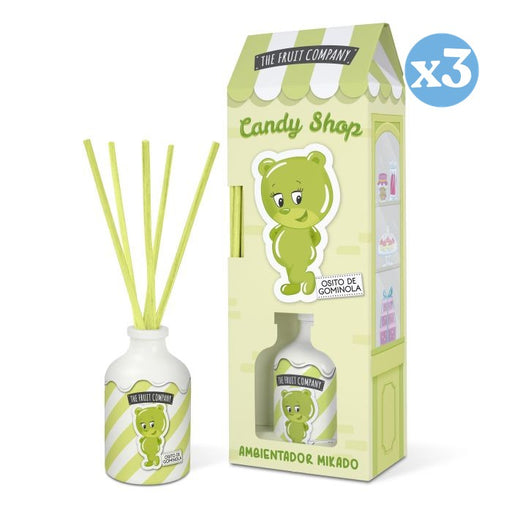 Pack 3x - Mikado Ursinho de Goma 40ml - Edição Candy - The Fruit Company - 1
