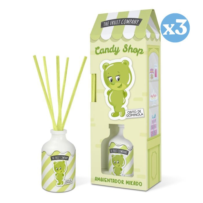 Pack 3x - Mikado Ursinho de Goma 40ml - Edição Candy - The Fruit Company - 1
