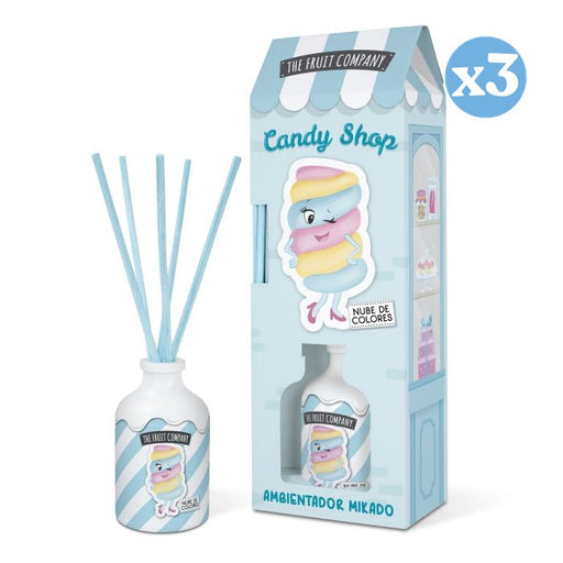Pack 3x - Mikado Nuvem de Cores 40ml - Edição Candy - The Fruit Company - 1