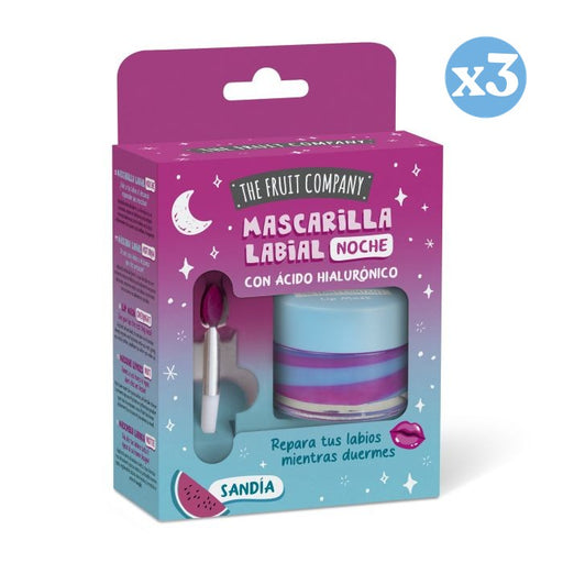 Pack 3x - Máscara Labial de Melancia - Ácido Hialurônico 12ml - The Fruit Company - 1