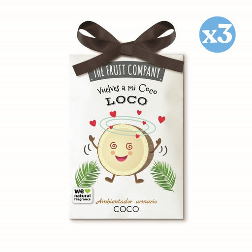 Pack 3x - Ambientador armário coco - The Fruit Company - The Fruit Company - 1