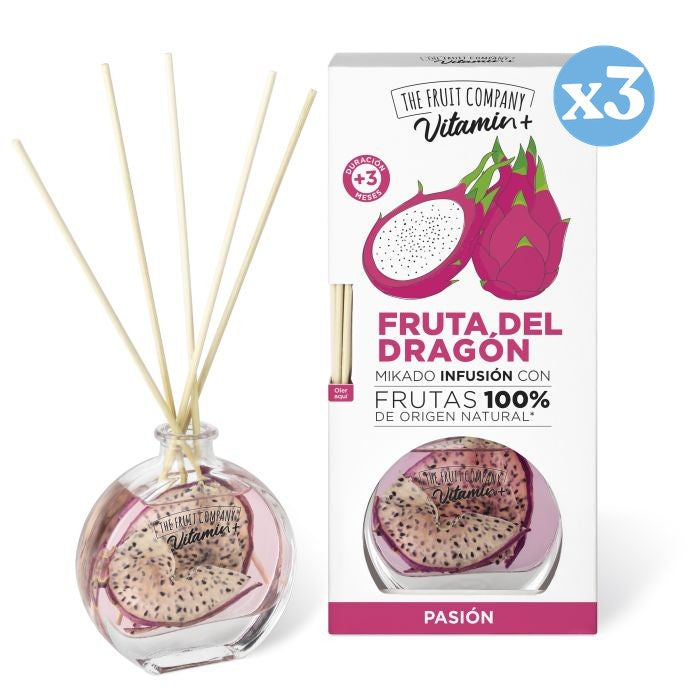 Pack 3x - Mikado Infusão Fruta do Dragão Vitamin+ - The Fruit Company - 1