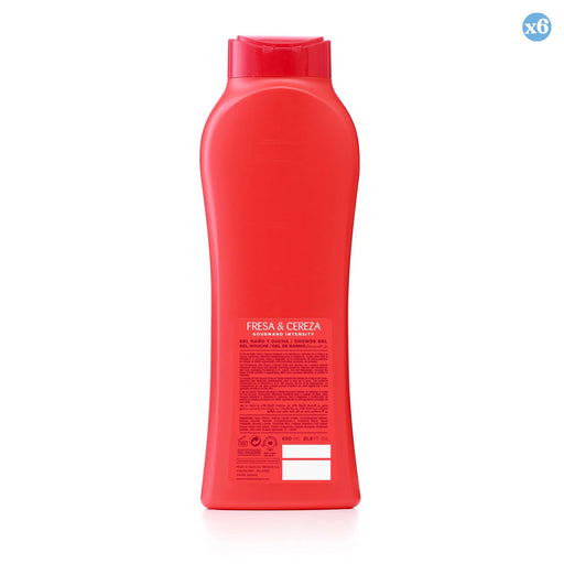Pack 6x - Gel de paixão de morango e cereja - Tulipan Negro - 2