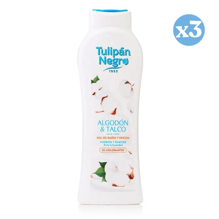 Pack 3x - Gel algodão e talco - Tulipan Negro - 1