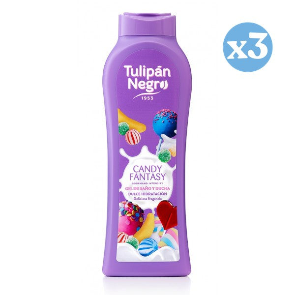 Pack 3x - Gel fantasia doce intensidade gourmand - Tulipan Negro - 1