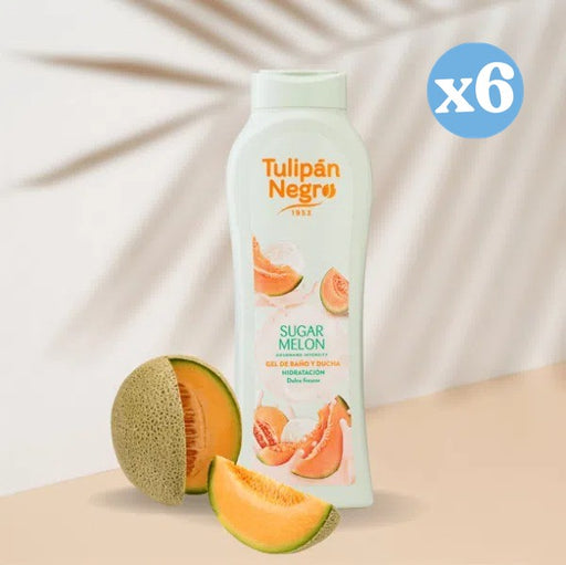 Pack 6x - Gel de banho melão açucarado - Tulipan Negro - 2