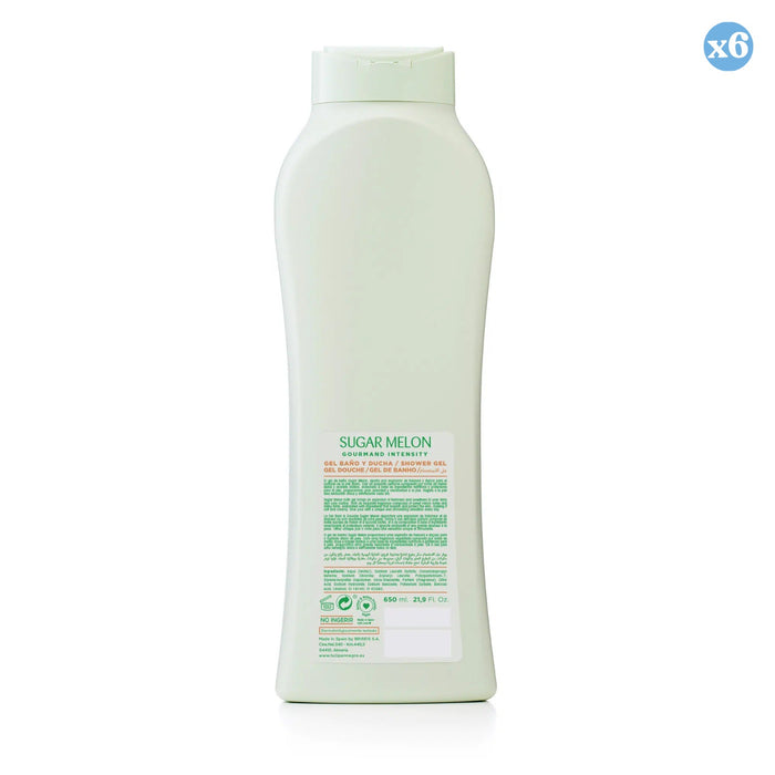 Pack 6x - Gel de banho melão açucarado - Tulipan Negro - 3
