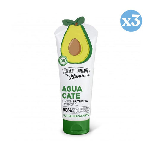 Pack 3x - Loção Corporal Ultrahidratante de Abacate - The Fruit Company - 1