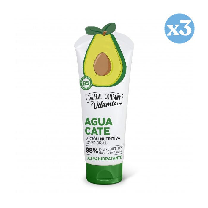 Pack 3x - Loção Corporal Ultrahidratante de Abacate - The Fruit Company - 1