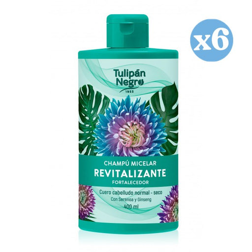 Pack 6x - Champô micelar revitalizante - Tulipan Negro - 1