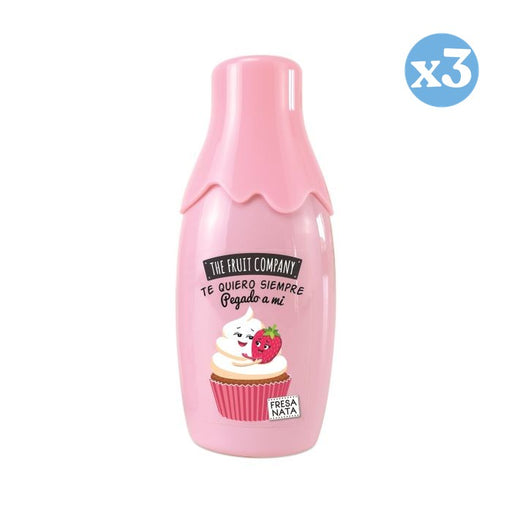Pack 3x - Colônia de morango e creme - The Fruit Company - 1