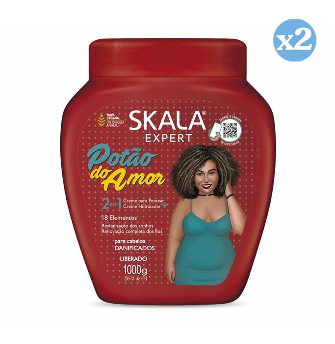 Pack 2x - CONDICIONADOR POTÃO DO AMOR 1000ML - Skala - 1