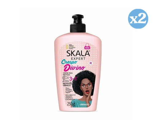 Pack 2x - Creme para Pentear Cachos Divinos 250g - Skala - 1