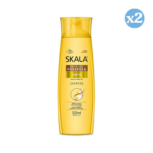 Pack 2x - Champô Karité 325ml - Skala - 1