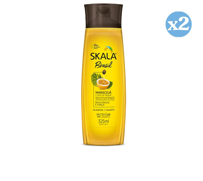 Pack 2x - Shampoo Maracujá e Óleo de Patauá 325ml - Skala - 1