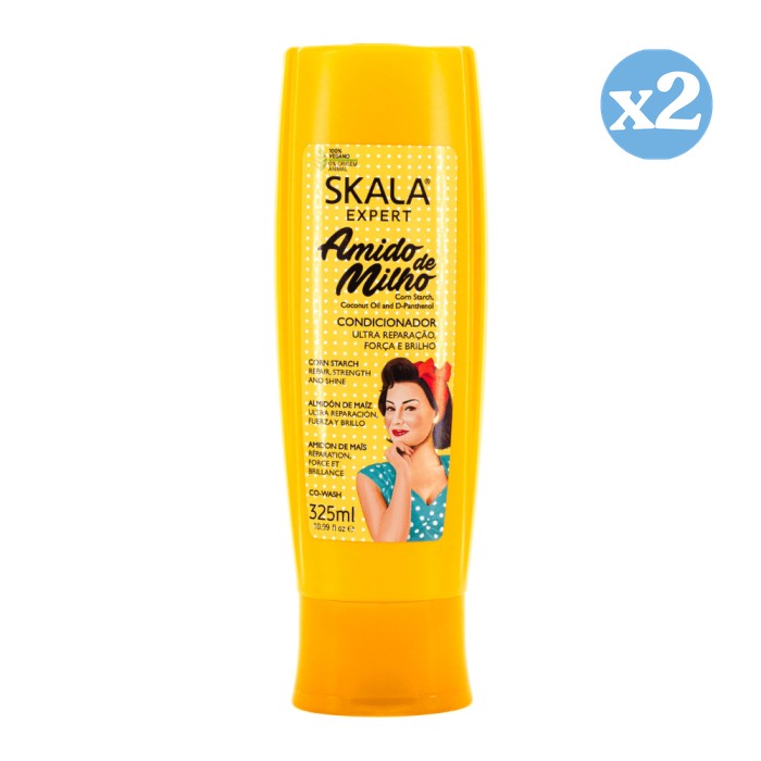 Pack 2x - Condicionador Amido 325ml - Skala - 1