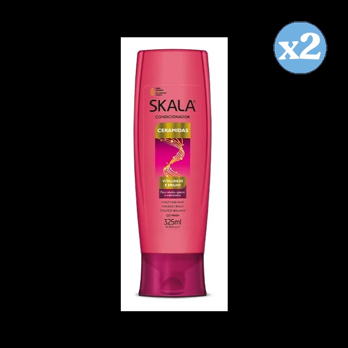 Pack 2x - Condicionador Ceramidas 325ml - Skala - 1