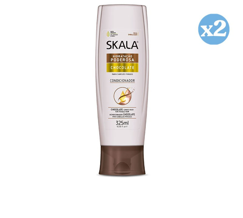 Pack 2x - Condicionador Chocolate 325ml - Skala - 1