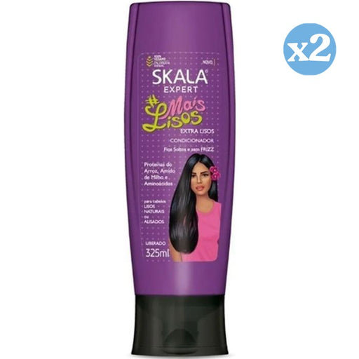 Pack 2x - Condicionador Extra Liso 325Ml - Skala - 1