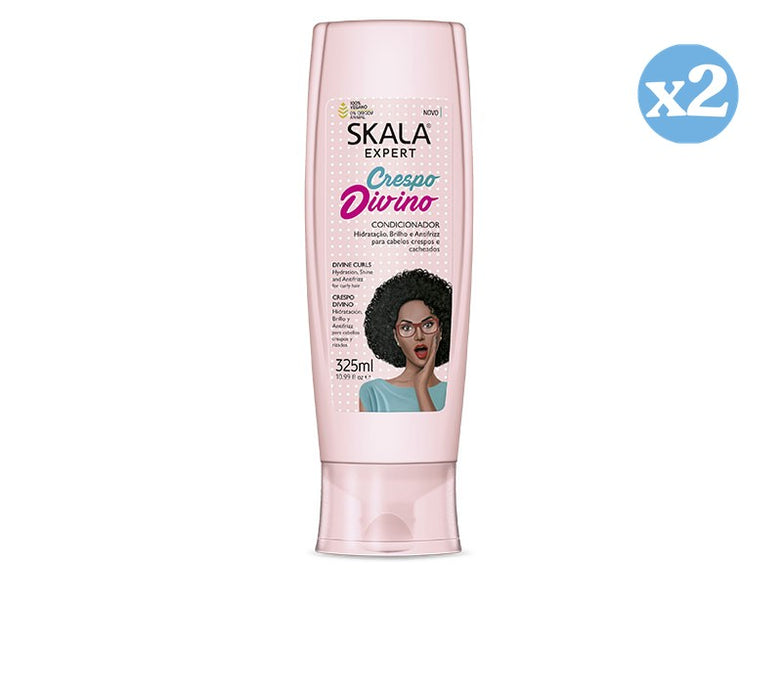 Pack 2x - Condicionador Crespo Divino 325ml - Skala - 1