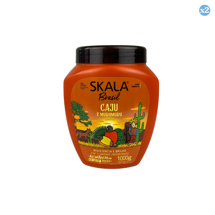 Pack 2x - Creme Condicionador Caju E Murumuru 1000Ml - Skala - 2