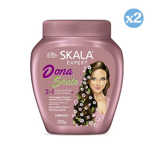 Pack 2x - Creme Condicionador Dona Skala 1000ml - Skala - 1