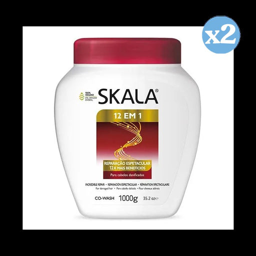 Conjunto 2x - Creme Condicionador 12 Em 1 1000Ml - Skala - 1