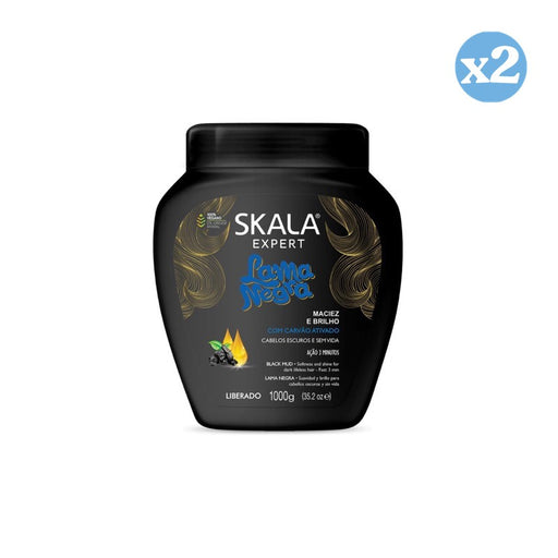 Pack 2x - Creme Condicionadora Lama Negra 1000Ml - Skala - 1