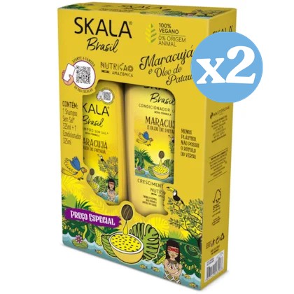 Pack 2x - Pack Skala Maracujá Óleo de Patauá - Skala - 1
