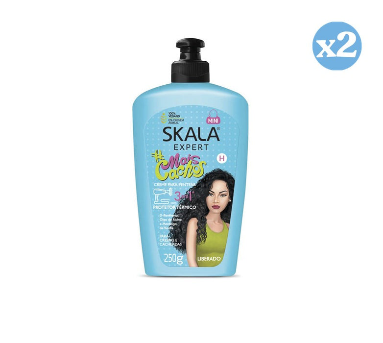 Pack 2x - Creme para Pentear Mais Cachos 250g - Skala - 1