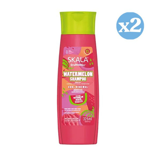 Pack 2x - Shampoo Fruitastic Watermelon Renovação de Cachos - 325 ml - Skala - Skala - 1