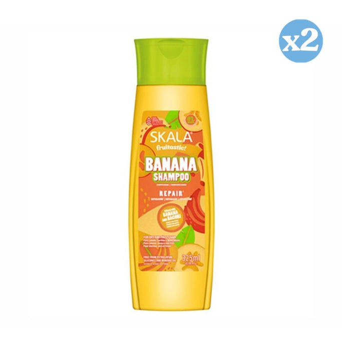 Pack 2x - SHAMPOO DE BANANA FRUTÁSTICA 325ML - Skala - 1