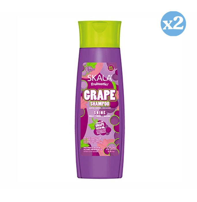 Kit 2x - SHAMPOO UVA FRUTASTICA 325ML SKALA - Skala - 1