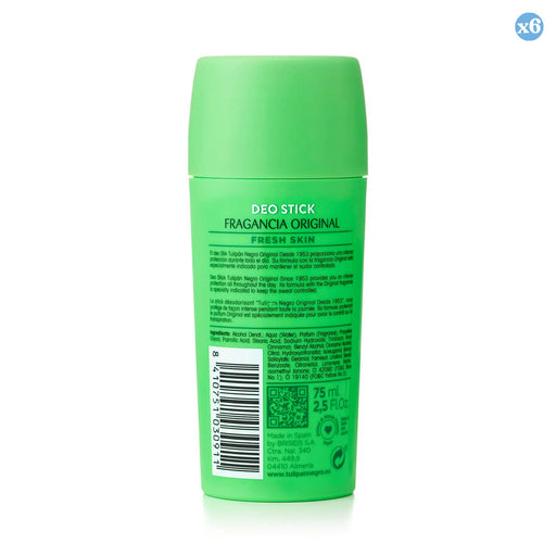 Pack 6x - TULIPAN NEGRO ORIGINAL deo stick 75 ml - Tulipan Negro - 2