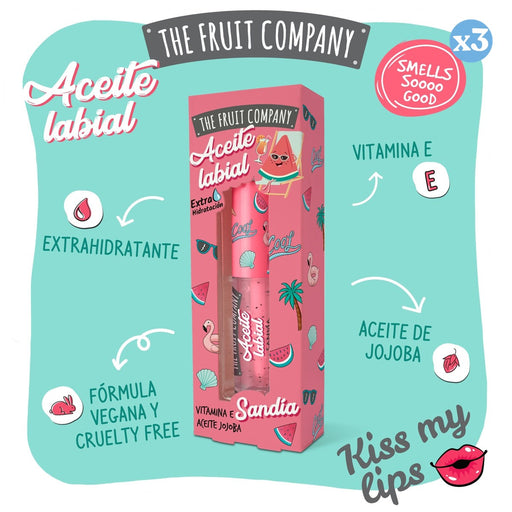 Pack 3x - Óleo Labial de Melancia - The Fruit Company - 2
