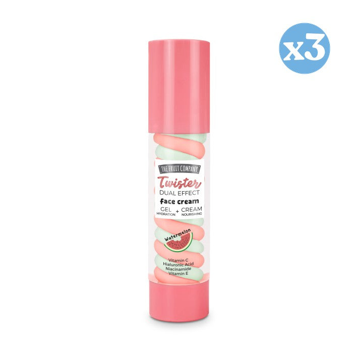 Pack 3x - Creme Facial Twister Dual Effect - The Fruit Company - 1